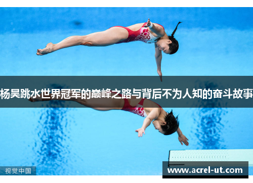 杨昊跳水世界冠军的巅峰之路与背后不为人知的奋斗故事