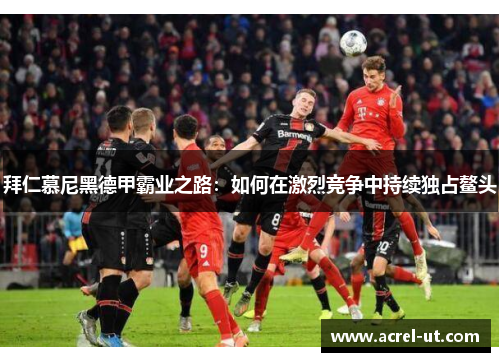 拜仁慕尼黑德甲霸业之路：如何在激烈竞争中持续独占鳌头